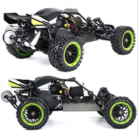 ROFUN QBAHA 29CC, Motor de Dos Tiempos, Aluminio CNC, 2.4Ghz, RWD, RTR, Escala 1:6, Buggy RC a Gasolina Nitro, Camioneta de Hobby a Escala 1/6 para Adultos