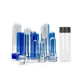 Kaixin Custom Transparent Plastic Water Bottle Preform Supplier Clear Pet Pre Form For Beverage Bottles Pet