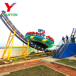Manège OVNI Volant pour Parc d'Attractions, Projet Gouvernemental, Attraction de Fête Foraine à l'Effigie d'un UFO Volant, Emotionnel et Magique, à Vendre - Product Image 5