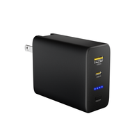 Banco de Energía Portátil con Tecnología GaN, Venta al Por Mayor de Fábrica, Carga Rápida Tipo-C y USB-A, Resistente al Agua, PD45W 20W 5000mAh, Enchufe de CA, Uso en Exteriores