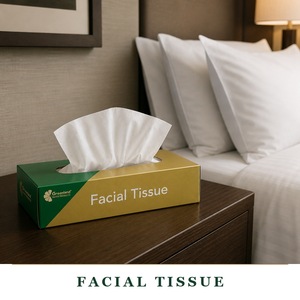 Facial Tissue Box Soft White 1-Ply Disposable <b>Paper</b> <b>Napkins</b> Bac Ninh Made for Home Use - Product Image 5