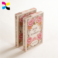 Livre de roman décoratif personnalisé haut de gamme à couverture rigide pour l'édition et l'impression, reliure cartonnée, pelliculage mat, écologique, expédition rapide