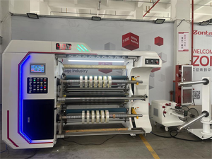 Cortadora automática de alta velocidad PE PP PVC BOPP, cortadora de papel, cortadora de rollo a rollo - Product Image 6