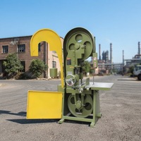 Scie à ruban verticale robuste de 7,5 kW, largeur de coupe de 300 mm, pour le traitement du bois et du bois franc, directement de l'usine