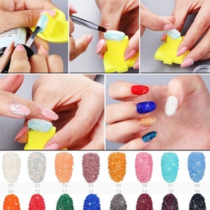 คริสตัลตกแต่งเล็บ OLeeya Rhinestone Nails Glass ขนาด 1.1 มม. ถึง 1.8 มม. ผงคริสตัลเล็กๆ สำหรับตกแต่งเล็บ ไมโครเซอร์คอน ลูกปัดคริสตัลสำหรับทำเล็บ - Product Image 5