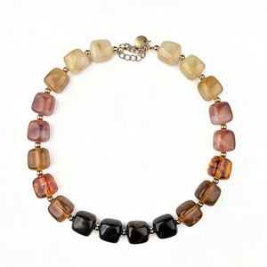 Collana Future <span class=keywords><strong>Angel</strong></span> da Donna, Stile Artistico Retrò, Semplice, con Perline in Resina Colorata, Romantica e di Alta Qualità, Ideale per Feste - Product Image 6