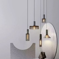Lustre Moderne Rétro à Grille, Suspension Artistique en Fer Forgé au Design Créatif pour Maison et Bureau, Hauteur Réglable