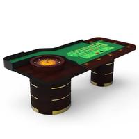 YH 22 Zoll zylindrische Beine Roulette Wheel Gambing Table mit rostfreiem Wasser becher