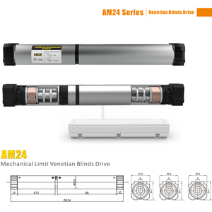 Motor tubular genuino AOK/34EL SS <span class=keywords><strong>II</strong></span> para persianas venecianas, persianas de panal, persianas romanas - Product Image 2