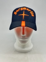 Gorra Trucker de 5 Paneles con Malla Estampada Spicy Marg Social Club American One Size, Gorra de Béisbol