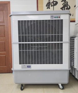 Refroidisseur d'air évaporatif de réservoir d'<span class=keywords><strong>eau</strong></span> de climatiseur debout de plancher de climatisation portative 100L pour l'usage commercial domestique - Product Image 4