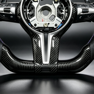 Volante de Fibra de Carbono Personalizado para <span class=keywords><strong>BMW</strong></span> F20 F30 F10 F15 F06 F12 F90 M3 M5 E92 E70 E90 E91 <span class=keywords><strong>M</strong></span> Sports, Precio de Fábrica - Product Image 3