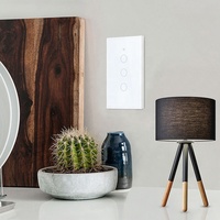 Interruttore a Muro Smart Novski a 2 Vie Controllato via Wi-Fi Compatibile con Smart Life Standard USA 110V-220V