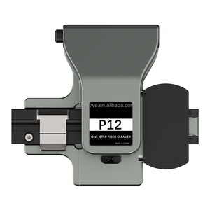 Factory Price P12 One <b>Step</b> Automatic Optic Fiber Cleaver High Precision Fiber <b>Cutter</b> Automatic Fiber Cleaver Cutting Tool - Product Image 2