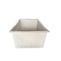 Réservoir d'eau Tradineur Plateau réfrigérateur blanc 2000L Poly qualité alimentaire grands pots de plantes carrés en plastique aquaponique aquarium
