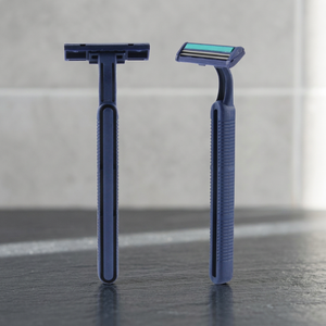 Maquinilla de Afeitar de Acero Inoxidable Ligera y Duradera para Viajes, Diseño de Seguridad con Ángulo Ajustable, Doble Cuchilla, No Desechable, Plástico de Grado A+ - Product Image 3