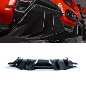 Diffuseur arrière de voiture en fibre de carbone de qualité supérieure, style V Vors, pour Ferrari 458 - Product Image 1