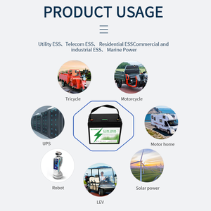 <span class=keywords><strong>Ritano</strong></span> plus récent 12V 50Ah 100Ah 200Ah 300Ah 400ah LiFePO4 batterie avec Smart BMS Lithium Power Golf Cart RV campeurs tout-terrain - Product Image 6