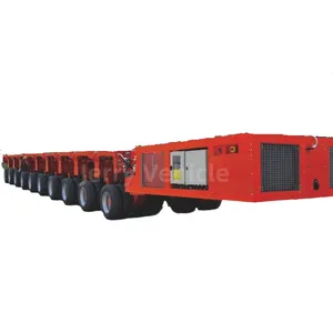 SPMT 4/6 axles construction service multi axle self-propelled modular transporter semi trailer