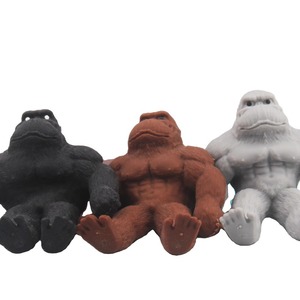 Jouets anti-stress personnalisés en forme de singe, jouets moelleux pour soulager le stress, balles anti-stress, jouets promotionnels, jouets originaux - Product Image 1