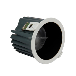 FUT079 9W防水RGB + CCT 2700-6500K LEDダウンライト2.4G RFリモート制御可能高CRI COB LEDチップ埋め込みダウンライト