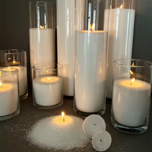 Natural Plant-Based Aromatic White Pearl Sand Candle Wax <strong>Scented</strong> Colored for Weddings Diwali Other Supplied Palm Wax <strong>Bars</strong> - Product Image 4