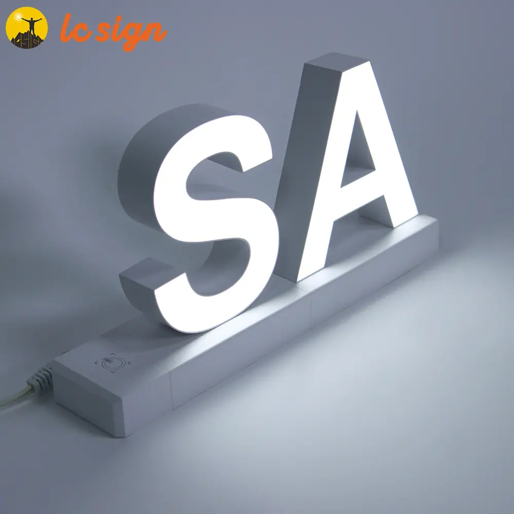 Tanda Led Logo Pabrik Asli Gratis Campuran Led Tampilan Tanda Huruf Iklan Diagram Sirkuit Led Papan Nama