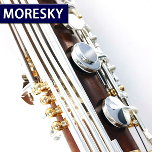 Clarinete bajo MORESKY de ébano y mopane, profesional, en Si bemol/Si bemol, 26 llaves, BCL-386 - Product Image 6