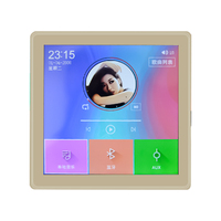 Système d'hôte de musique de fond 4 pouces 2x20W ensemble de HIFI amplificateur 4CH stéréo haut-parleur de plafond mural système de cinéma à domicile