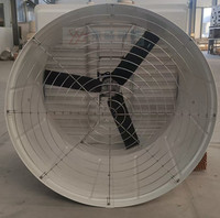 Lame en plastique fibre de verre FRP corne cône ventilateur économie d'énergie haute efficacité grand Volume d'air ventilateur d'extraction mural