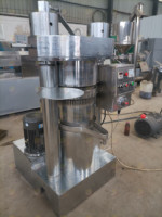Presse hydraulique électrique compacte pour l'huile, idéale pour les petites entreprises de pressage d'huile à domicile et les petits moulin à huile