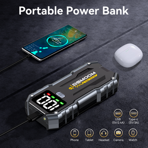Nuovo <span class=keywords><strong>Booster</strong></span> per auto di <span class=keywords><strong>emergenza</strong></span> multifunzione e Power Bank - Product Image 4