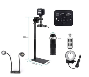 Máy ảnh Yizhan 48MP 4K UHD kính hiển vi điện tử USB-C 150x Ống kính cố định cơ sở kép đầu ánh sáng - Product Image 1