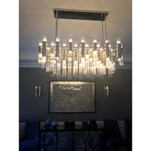 Lámpara colgante de cristal para decoración del hogar, luces decorativas de decoración artística moderna para bodas - Product Image 4