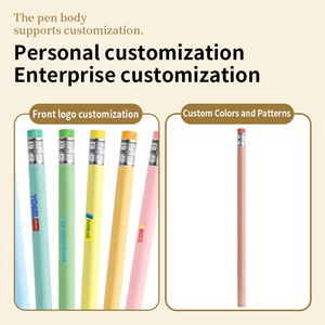 Pensil Promosi HB Hitam Stylish, Dapat Disesuaikan dengan Logo, Bentuk Segitiga, Bodi Plastik, Desain Gratis, Standar Digital - Product Image 2