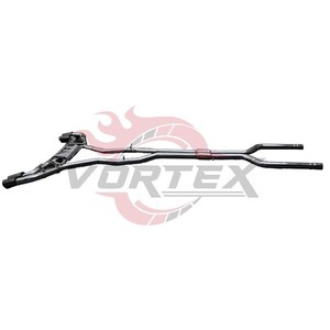 Sistema de Escape Catback con Válvulas de Acero Inoxidable Vortex para BMW F95 X5M F96 X6M 4.4T 2019-2024 con Unidades de Tubos de Escape Cuádruples en Negro Brillante - Product Image 4