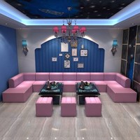 Luxus Bar Sofa Set Club Möbel Stand Sofa KTV Lobby Sofa Möbel Großhandel