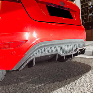 Kit de Carrocería para Ford Fiesta ST MK7 2012-2017, Divisor de Parachoques Trasero, Cubierta de Parachoques Trasero, Difusor, Alerón, Accesorios para Automóviles - Product Image 4