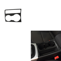 Autocollant de voiture en fibre de carbone véritable, garniture de panneau de porte, accessoire décoratif intérieur pour Audi Q5 A4 B8 A5