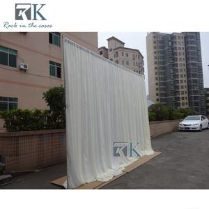 Ensemble de tubes télescopiques pour draperie blanche, support de toile de fond stable et solide, kit de tubes - Product Image 6