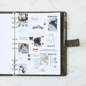 Nuevo diseño A4 Cuadernos de hojas sueltas Carpeta de negocios Planificador financiero - Product Image 3