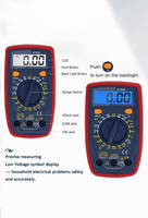 Multimètre numérique intelligent 1,5 V 9 V 12 V série DT33, multimètre à pince numérique, multimètre numérique 200-500 V, outil de test, prix