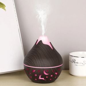 USB Air <strong>Humidifier</strong> Electric Aroma <strong>Diffuser</strong> Mist Wood Grain Oil <strong>Diffuser</strong> for Office <strong>Home</strong> Have LED Light <strong>Humidifier</strong> - Product Image 5