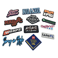 Patchs en caoutchouc personnalisés, logos en PVC, patchs en PVC personnalisés, patchs en caoutchouc souple 3D, badges