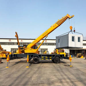 10 Ton truk derek hidrolik lengan lurus buatan rumah derek teleskopik Harga Boom Mobile Crane - Product Image 2