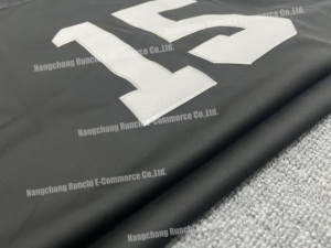 Herenkleding # 15 Fernando Mendoza voetbalshirt zwart wit gestikt American Football Game Jersey sneldrogend sportuniform voor fans - Product Image 4