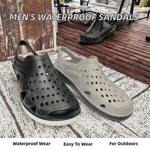 Sandalias de EVA para Hombre, Ligeras, Transpirables, con Soporte de Arco, Resistentes al Desgaste, Antideslizantes, con Estampado, para Primavera/Verano - Product Image 2