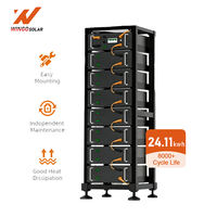 Système de stockage de batteries solaires Deye 50 kW 100 kWh, onduleur hybride haute tension pour usage commercial