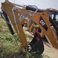 Backhoe Loader Bekas CAT420F Kondisi Baik Efisiensi Tinggi Mesin Cummins Model Terbaru Transmisi Powershift Beban Angkut Tinggi