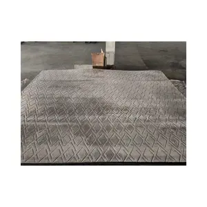 Tapis en relief pour salon tapis faits à la machine en usine 2*3m tapis de sol en vison